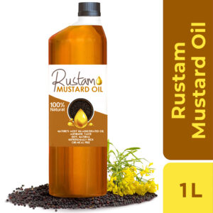 Shaukat Mustard Oil – 1 Litre | Pure & Natural Cold-Pressed Sarson Ka Tel