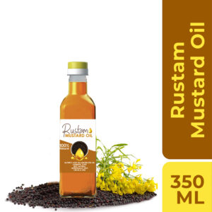 Shaukat Mustard Oil – 300g | Pure Cold-Pressed Sarson Ka Tel | Trial/Travel Pack