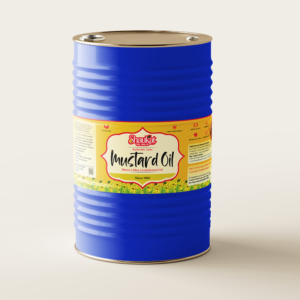 Alternative view of Shaukat Oil Mill Pure Mustard Oil – 200 Litre Drum