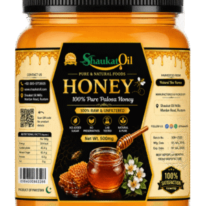 Palosa Honey 500g Bottle | Pure Natural Honey by Shaukat Oil Shop